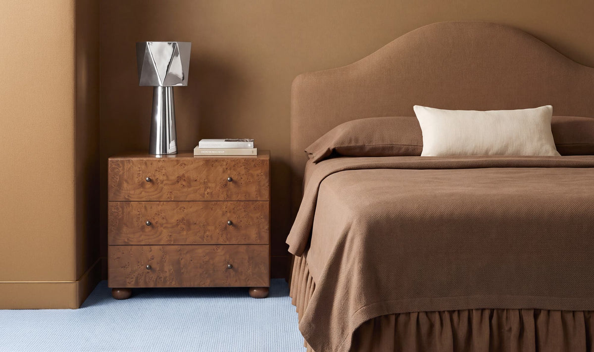 Noelle Queen Storage Bed Light Brown by Moe's Home Collection - view 3