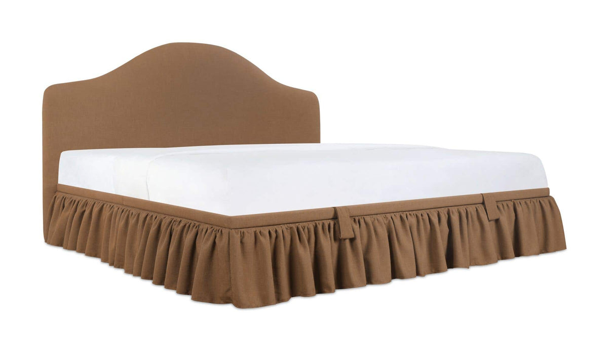 Noelle King Storage Bed Light Brown by Moe's Home Collection - view 7