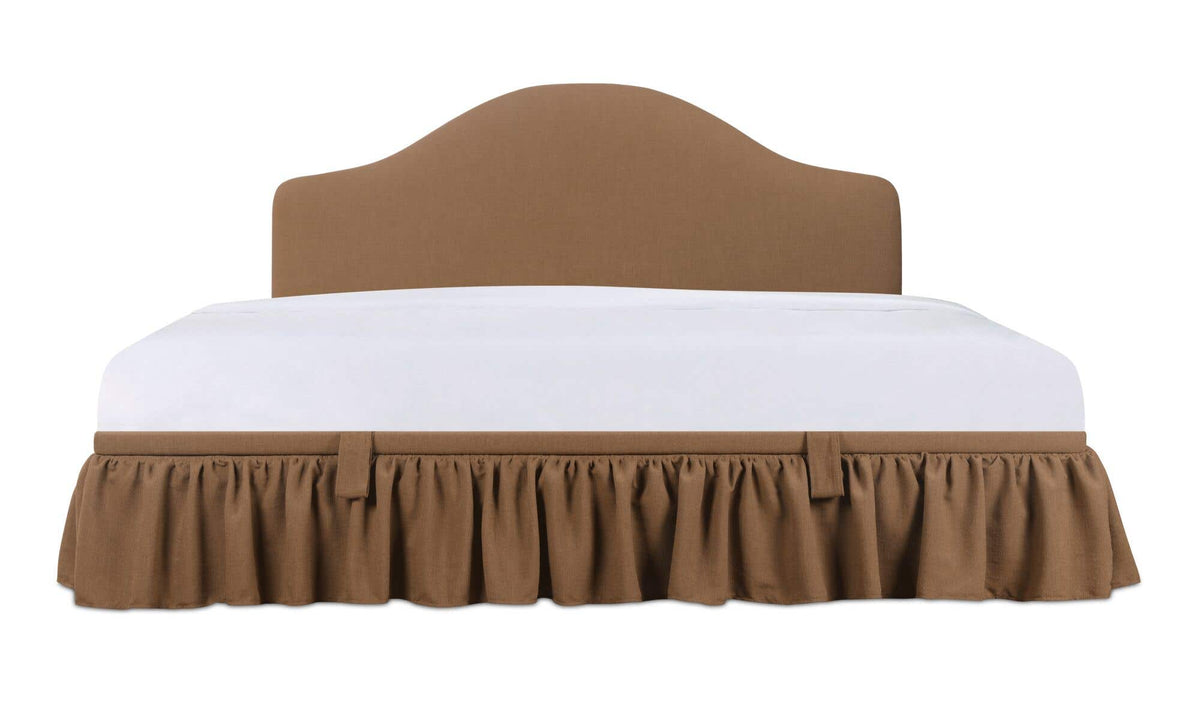 Noelle King Storage Bed Light Brown by Moe's Home Collection - view 2