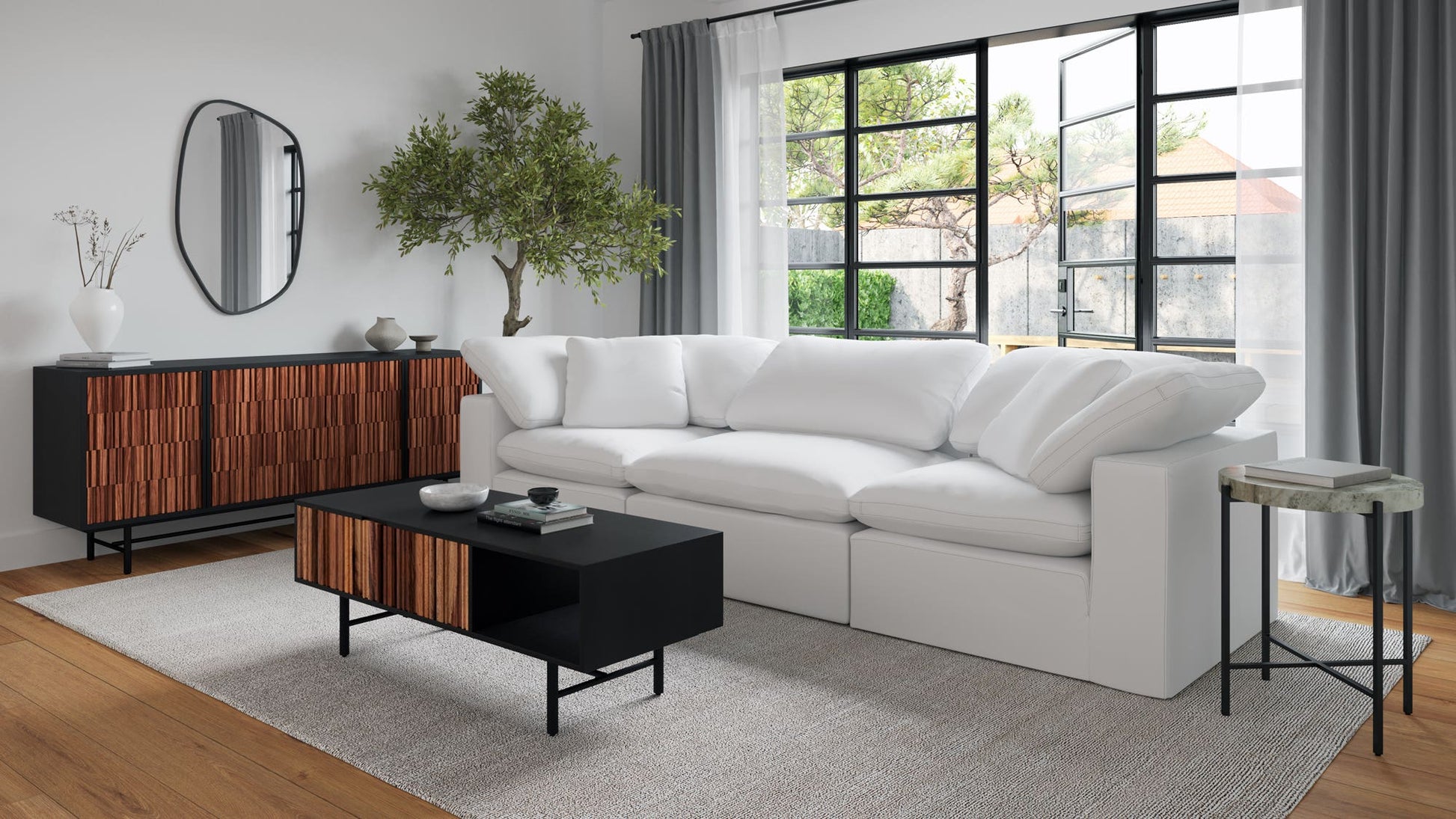 Jackson Sideboard Black by Moe's Home Collection - view 13