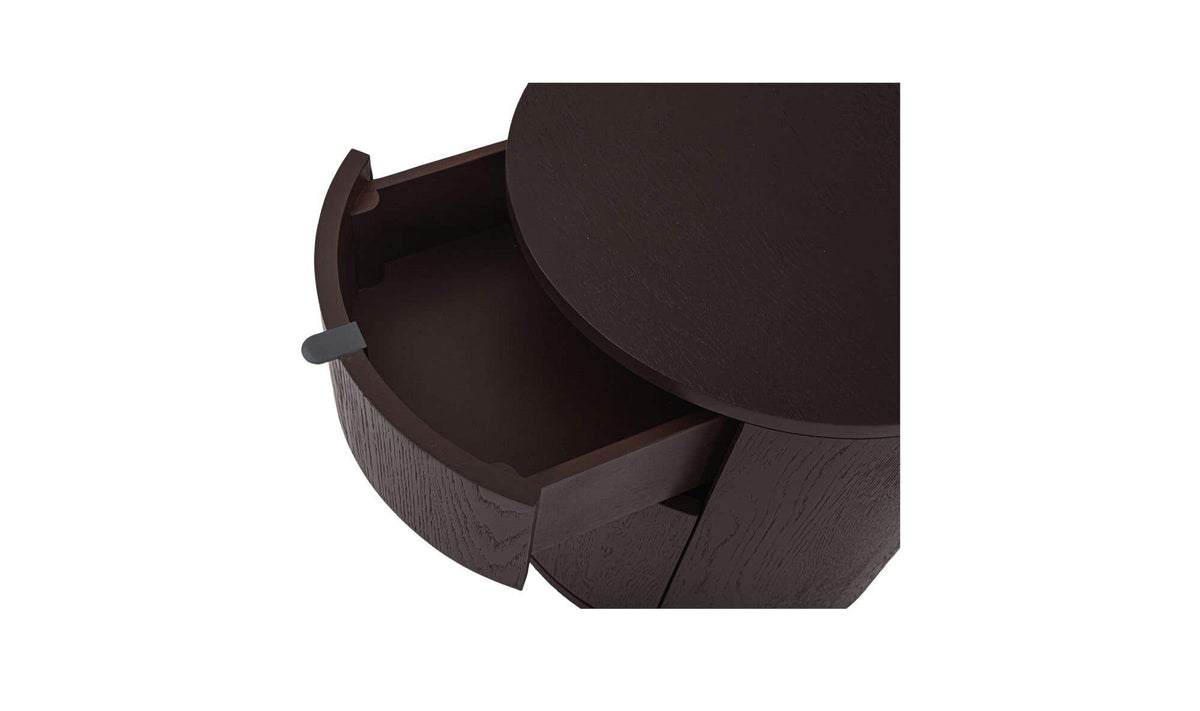 Theo 2 Drawer Nightstand Berry by Moe's Home Collection - view 11