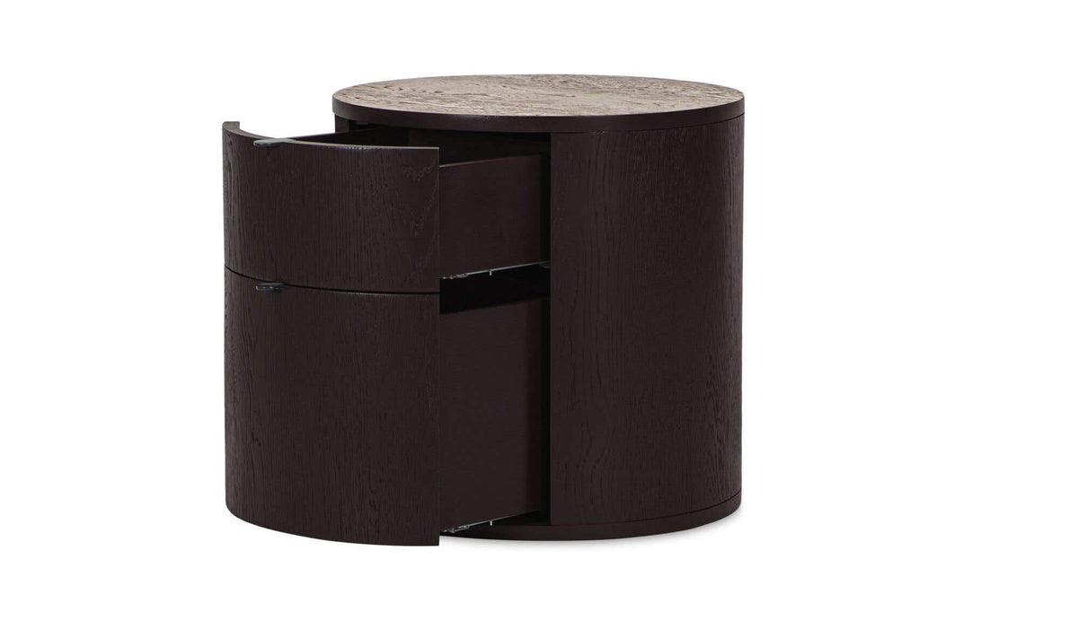 Theo 2 Drawer Nightstand Berry by Moe's Home Collection - view 5