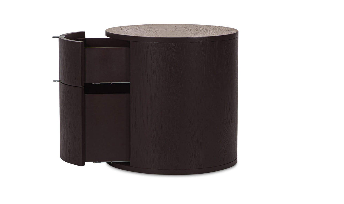 Theo 2 Drawer Nightstand Berry by Moe's Home Collection - view 7