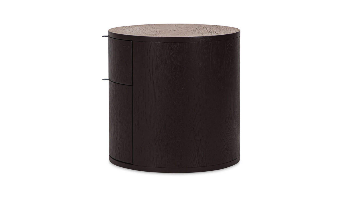 Theo 2 Drawer Nightstand Berry by Moe's Home Collection - view 6