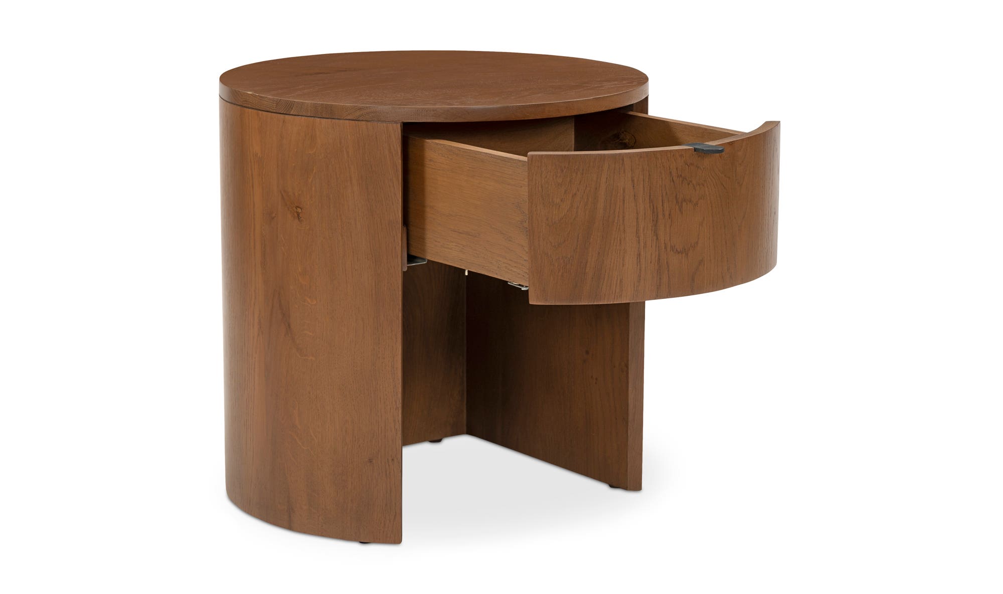 Theo 1 Drawer Nightstand Brown by Moe's Home Collection - view 11