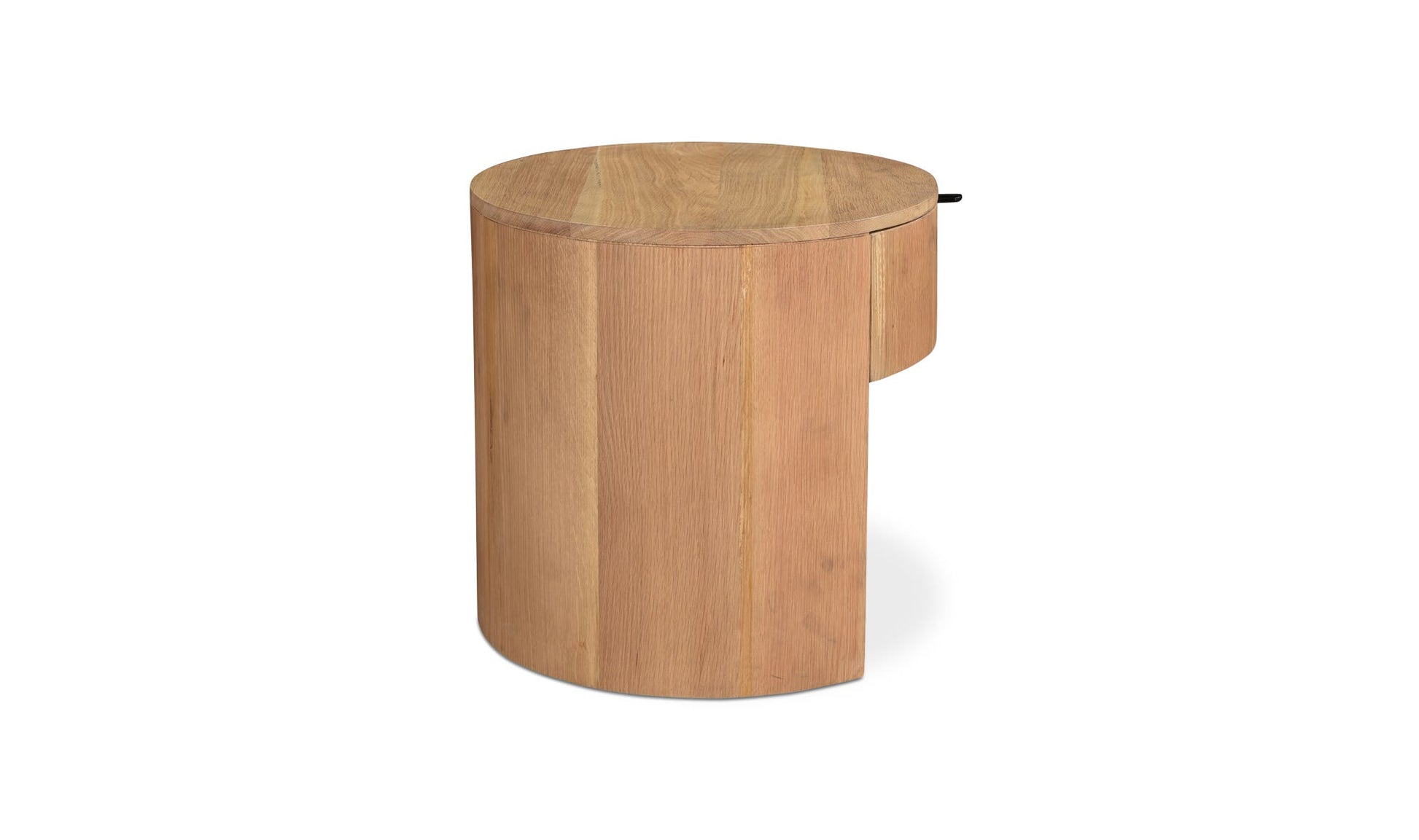 Theo 1 Drawer Nightstand Natural by Moe's Home Collection - view 16