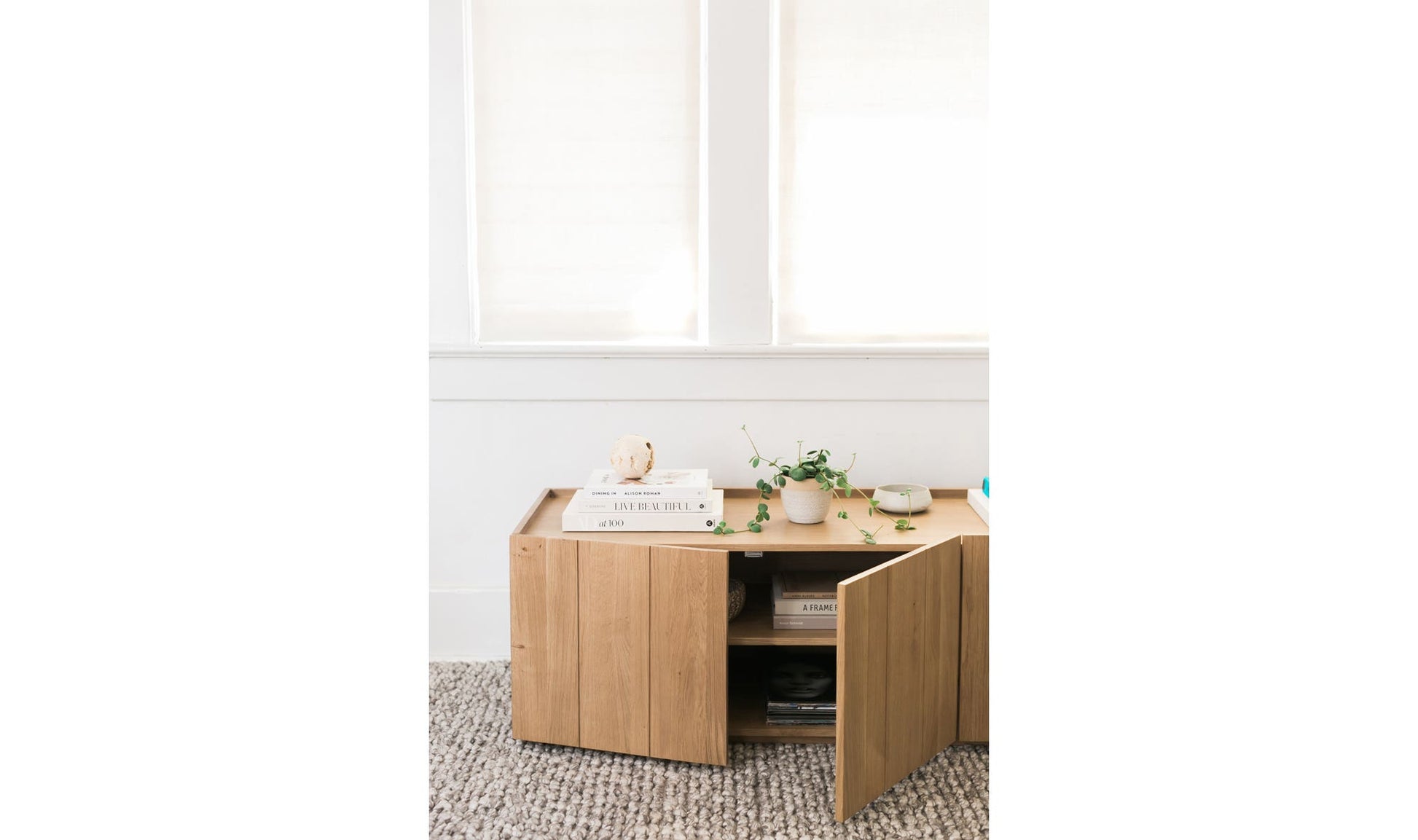 Plank Media Cabinet Natural by Moe's Home Collection - view 11