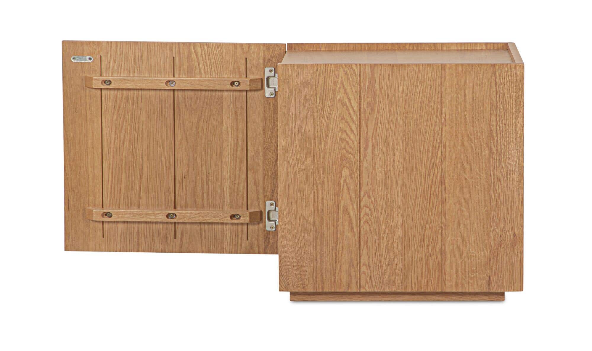 Plank Nightstand Natural by Moe's Home Collection - view 16