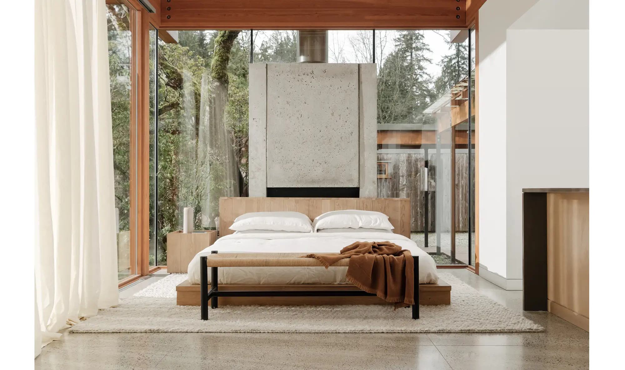 Plank King Bed by Moe's Home Collection - view 8