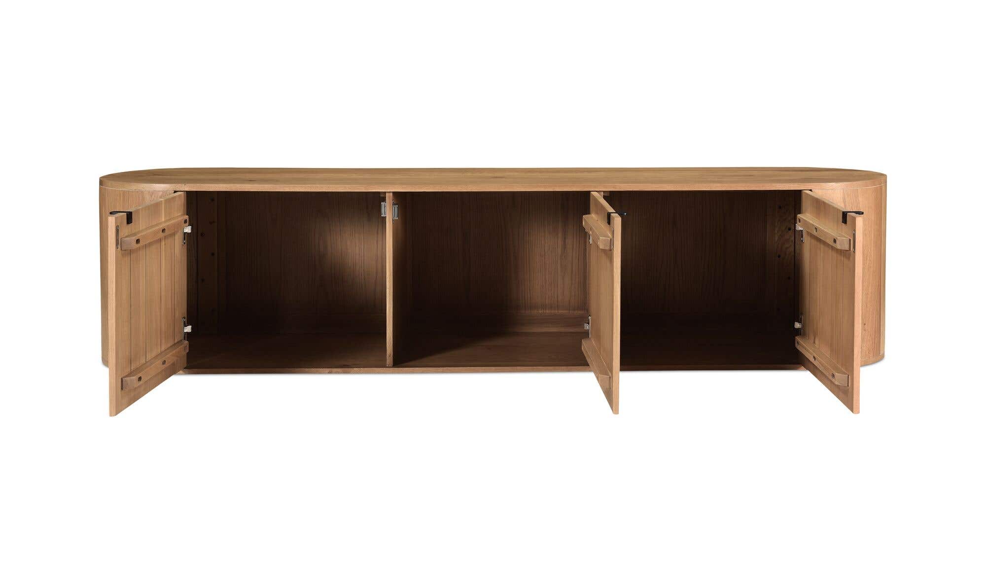 Theo Media Bench Natural by Moe's Home Collection - view 14