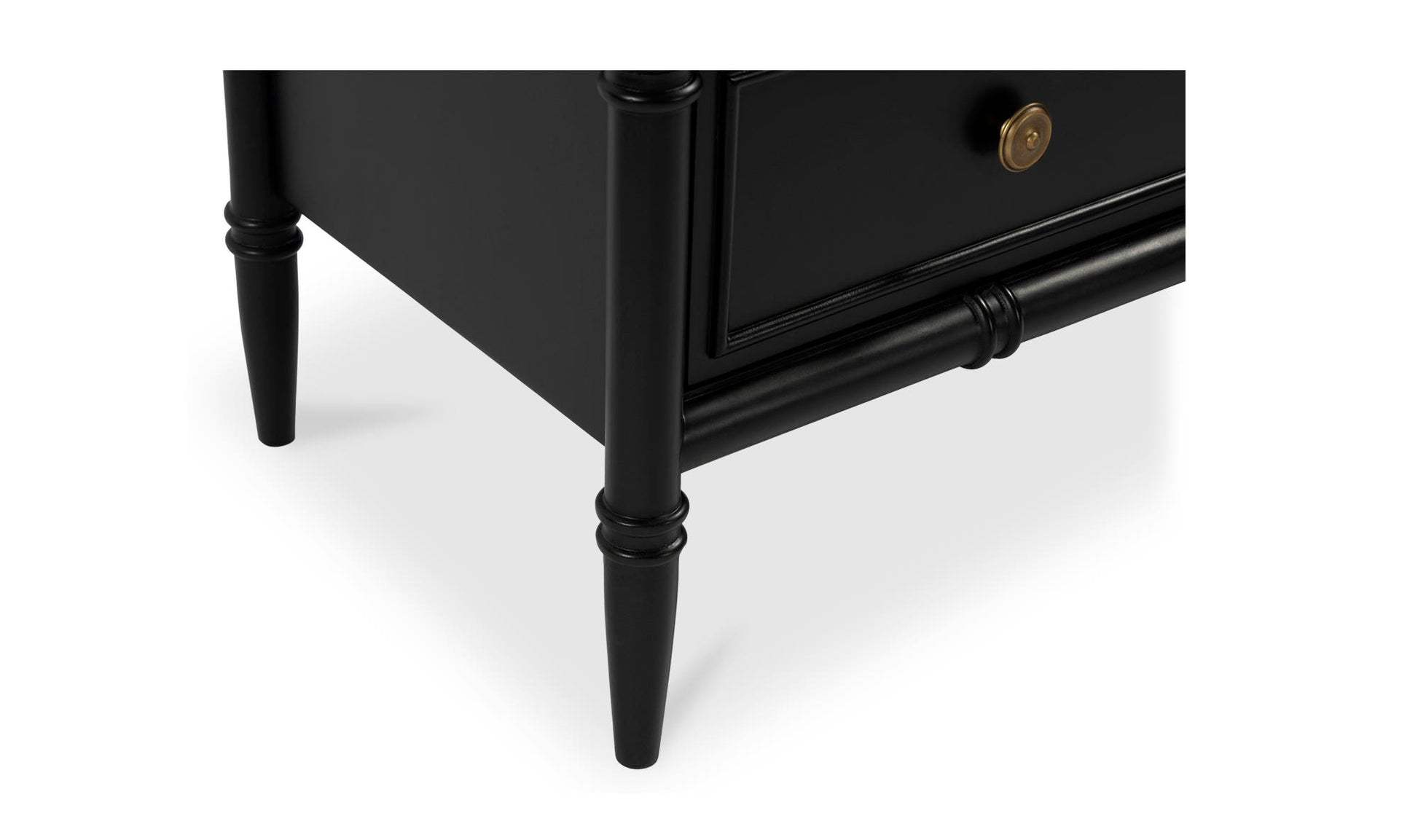 Eleanor 5 Drawer Chest Black by Moe's Home Collection - view 15