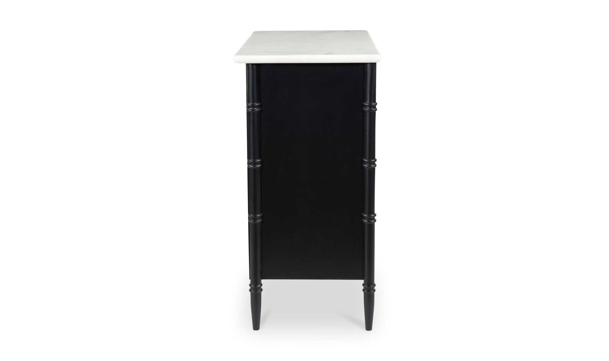 Eleanor 5 Drawer Chest Black by Moe's Home Collection - view 16