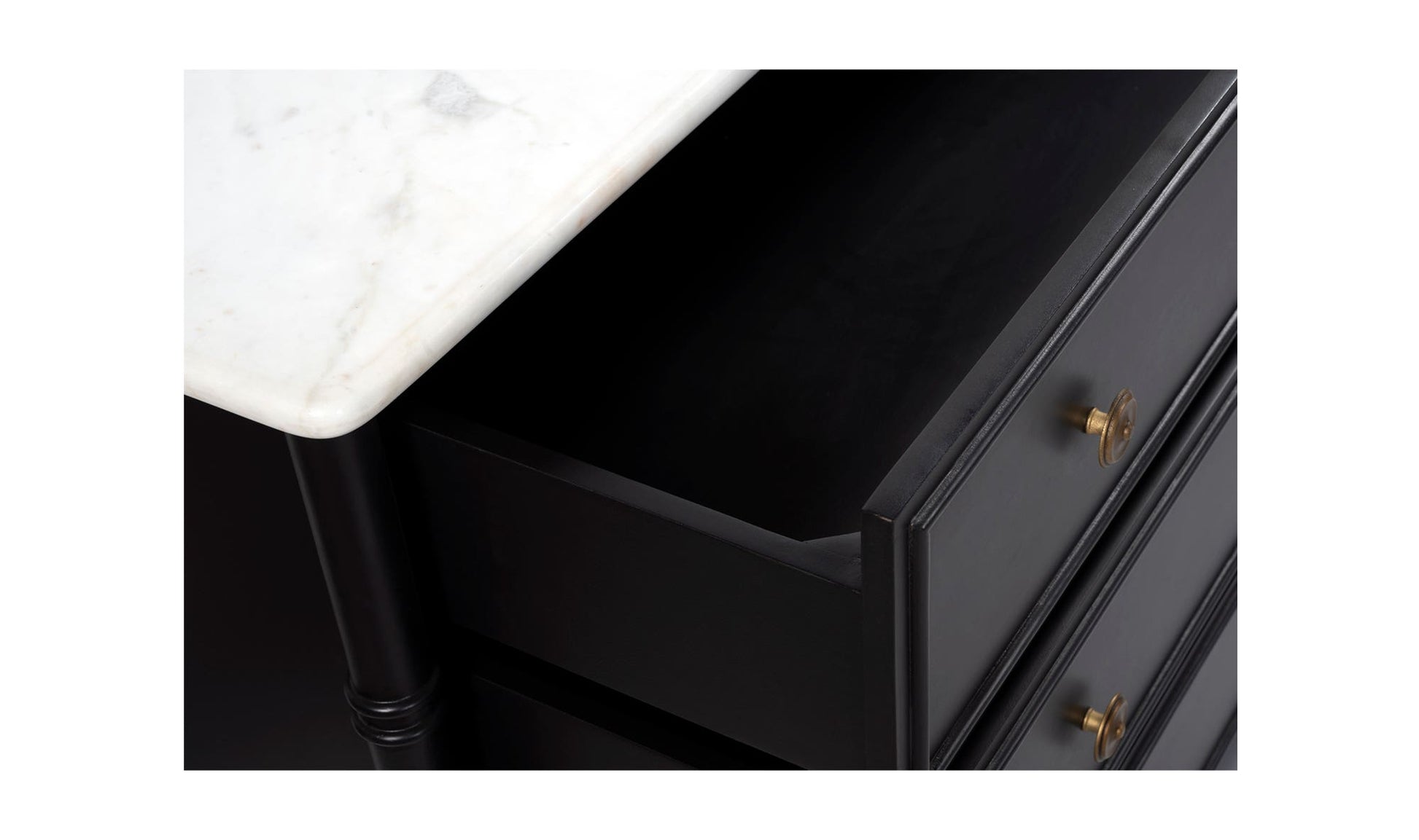 Eleanor 6 Drawer Dresser Black by Moe's Home Collection - view 7