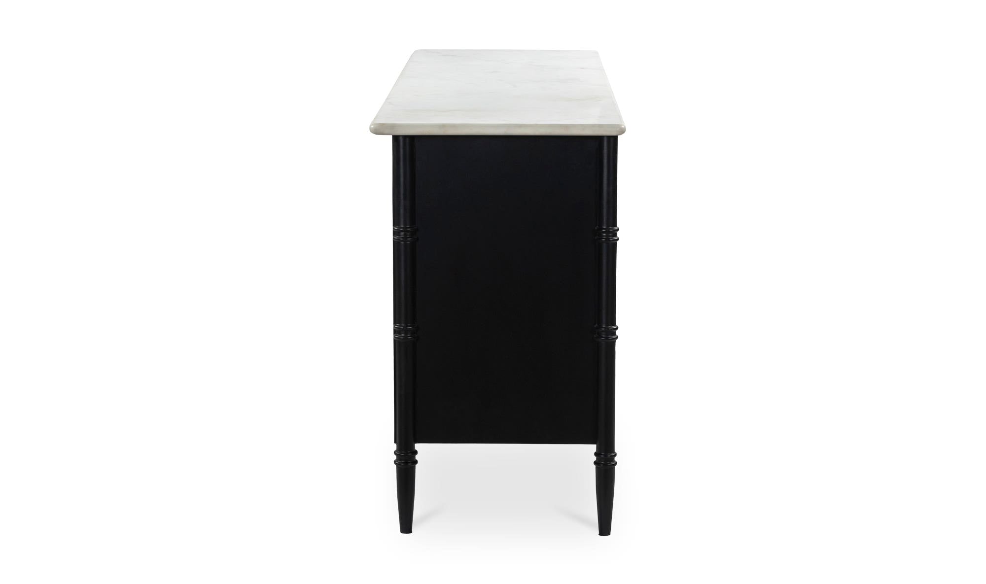 Eleanor 6 Drawer Dresser Black by Moe's Home Collection - view 9
