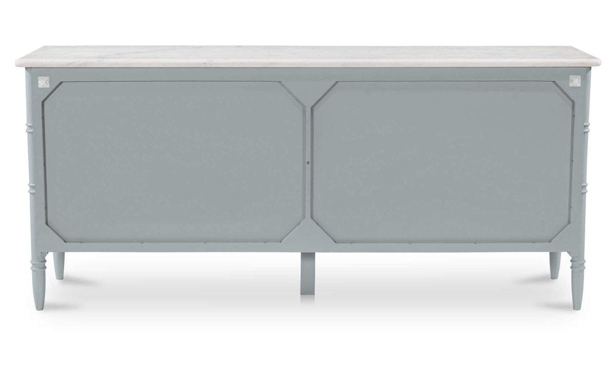 Eleanor 6 Drawer Dresser Light Blue by Moe's Home Collection - view 8