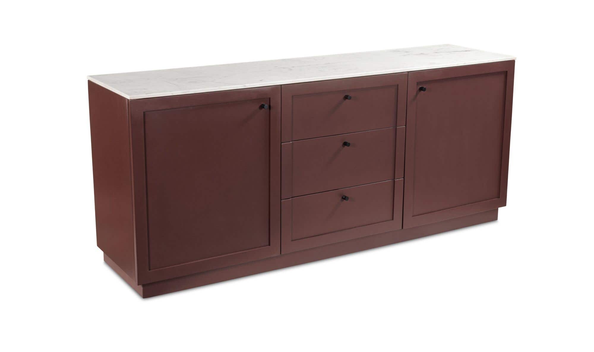 Nadine Sideboard Deep Burgundy by Moe's Home Collection - view 8