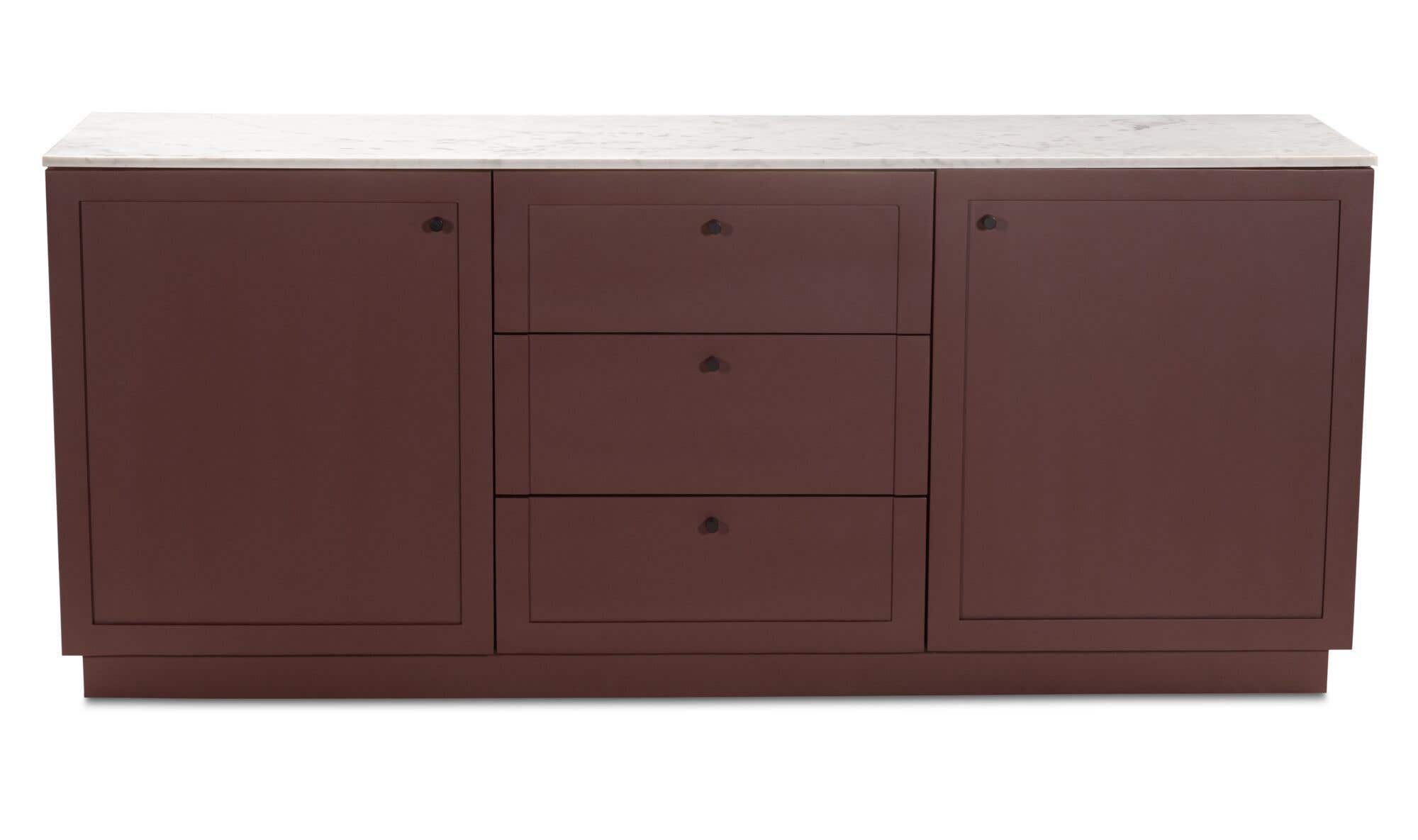 Nadine Sideboard Deep Burgundy by Moe's Home Collection - view 5
