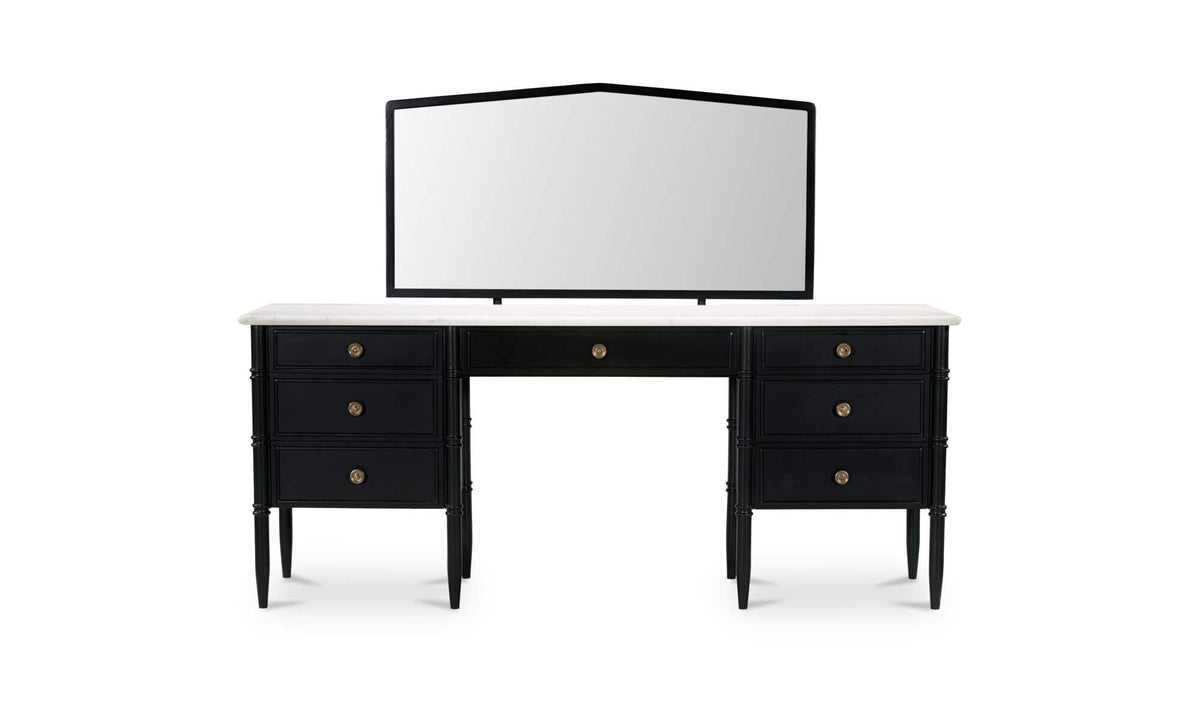 Eleanor Vanity Desk Black by Moe's Home Collection - view 2