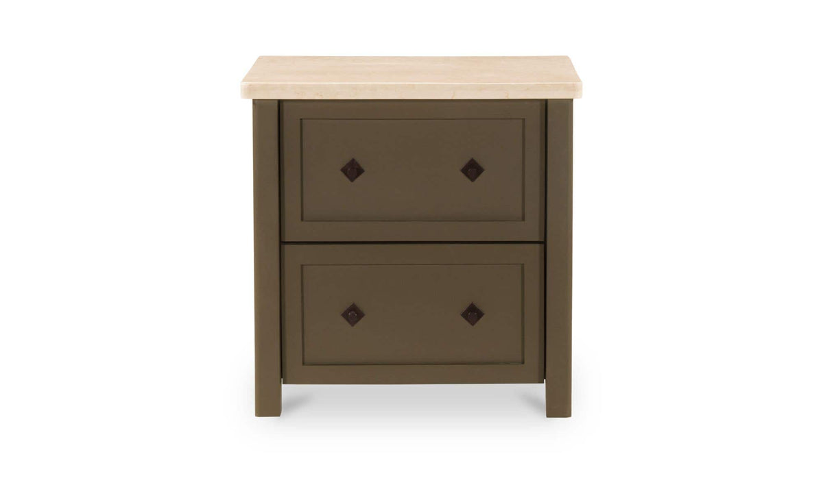 Matilda Nightstand Dark Olive by Moe's Home Collection - view 2