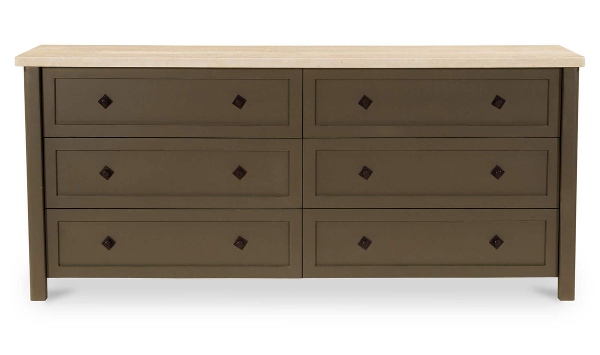 Matilda Dresser Dark Olive by Moe's Home Collection - view 2