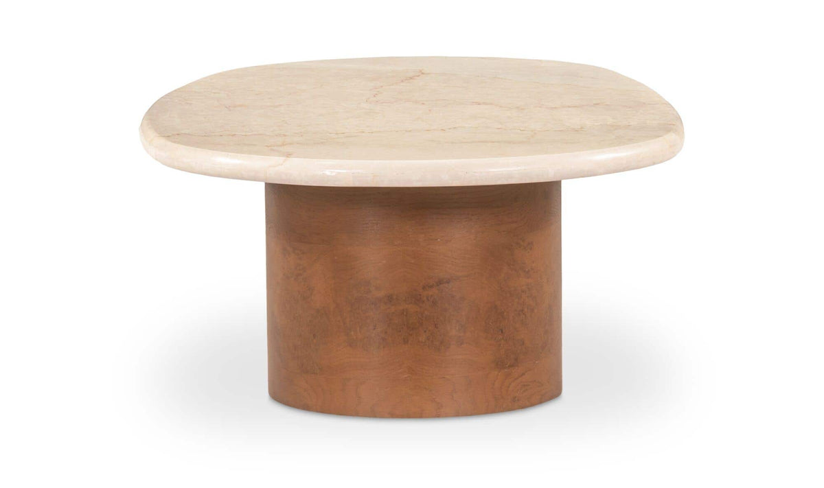 Leah Coffee Table Botticino Marble by Moe's Home Collection - view 5
