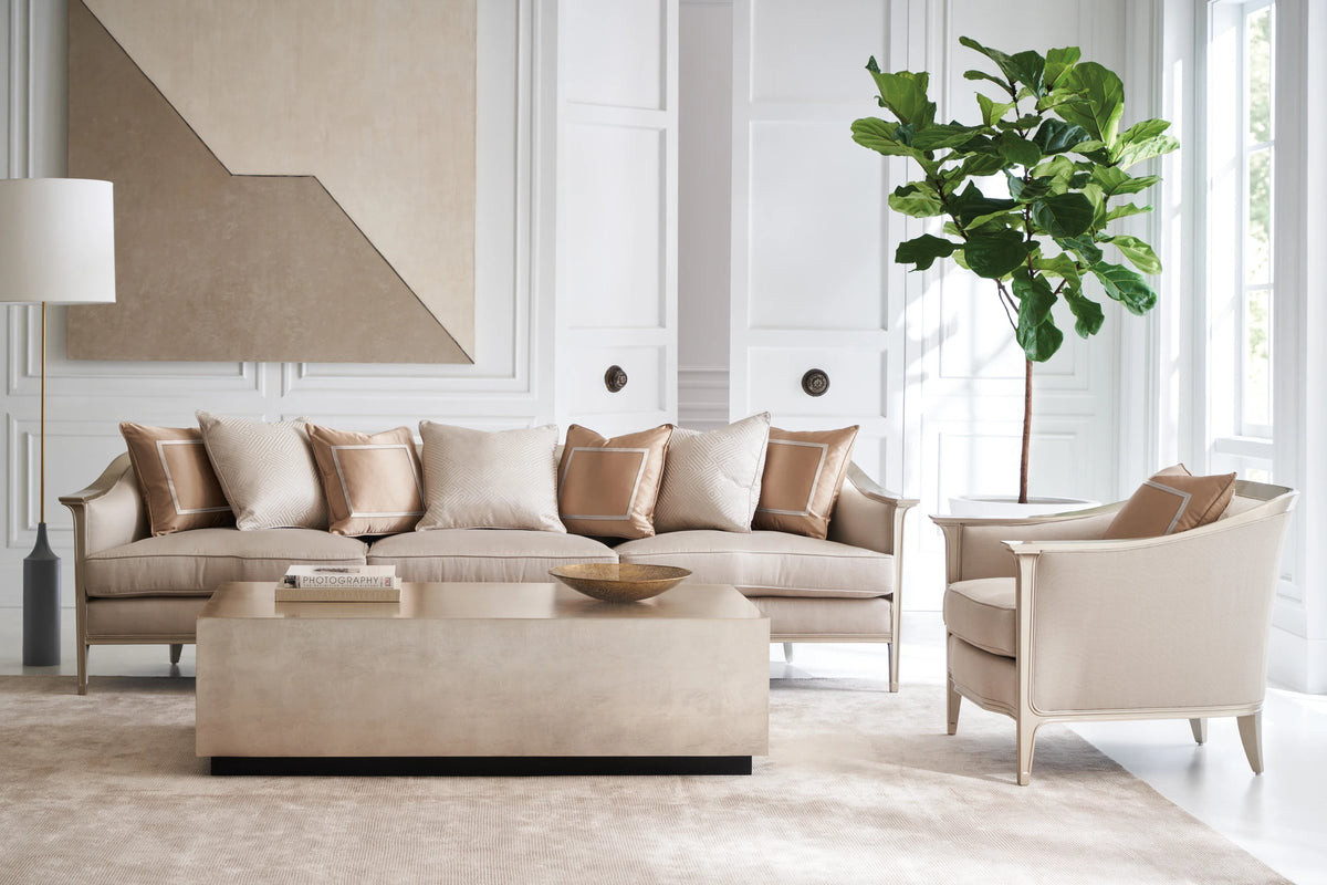 Cocktail Couture Almost Black Coffee Table 60" by Caracole - view 7
