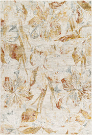 Roseanne Light Blue/Rust Machine Woven Rug RSE-2301 - 2'7" x 10'