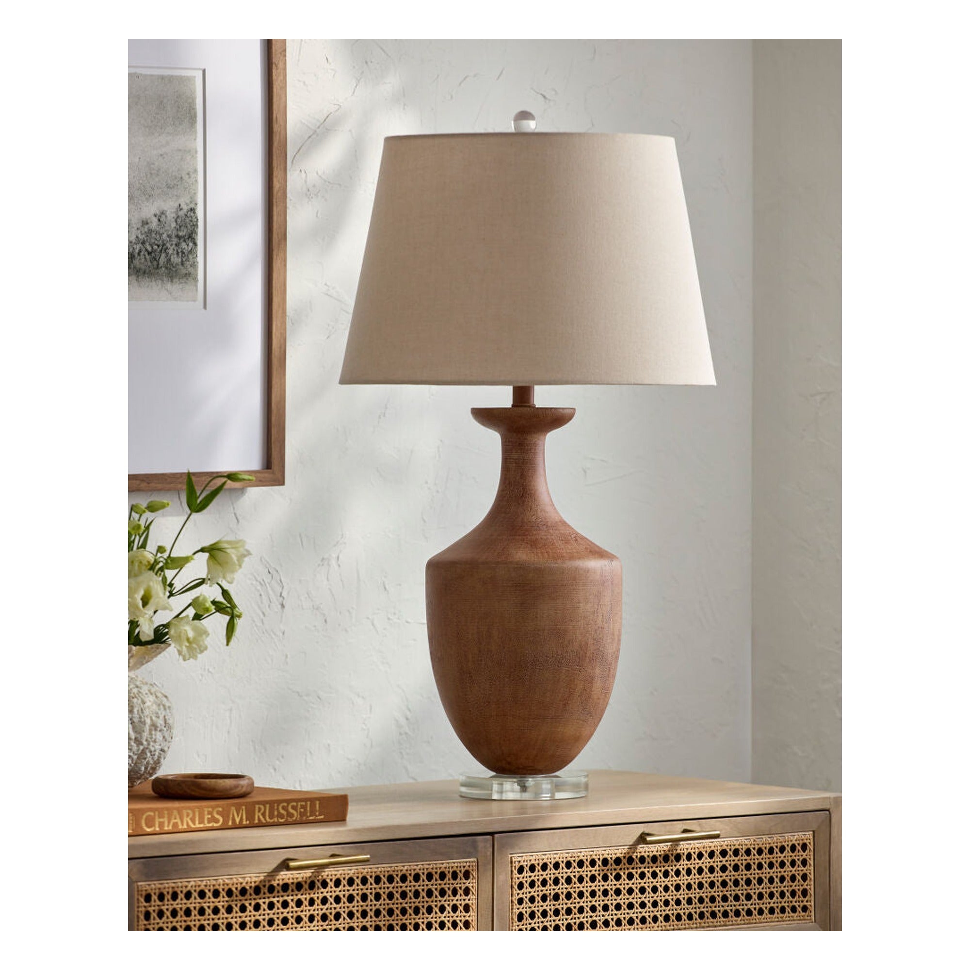 Rustleaf Accent Table Lamp RSF-001 - styleshot