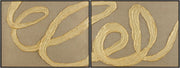 Rubans Framed Art RUBA-001 - 32"H x 24"W x 2"D, 32"H x 24"W x 2"D