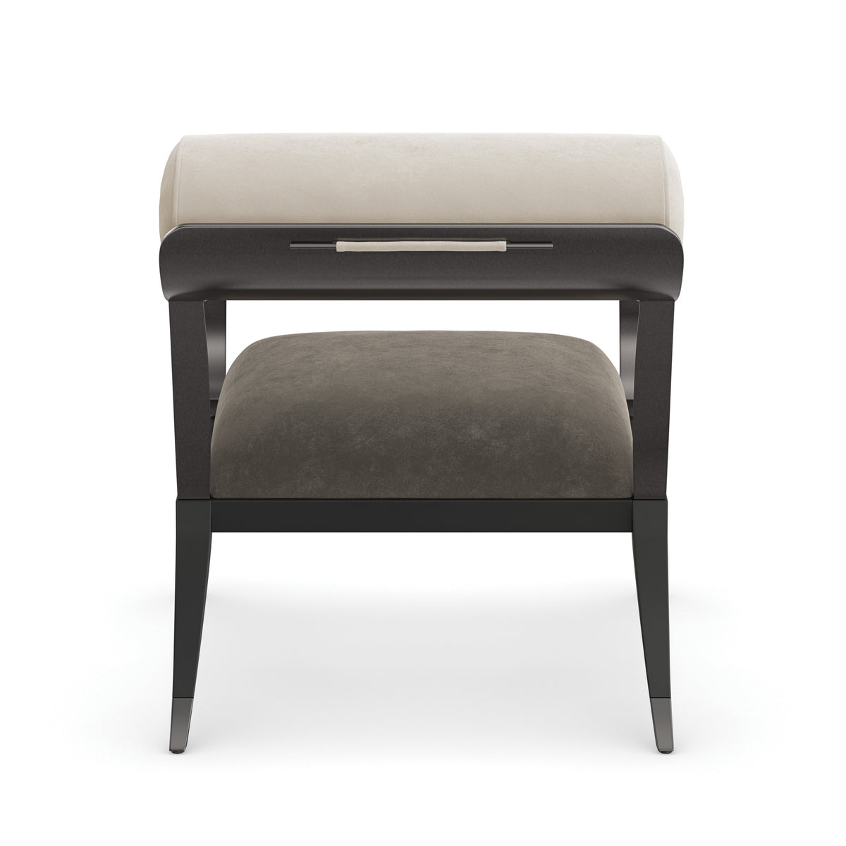 Homage Brushed Deep Bronze Accent Chair 29.75" by Caracole - view 6