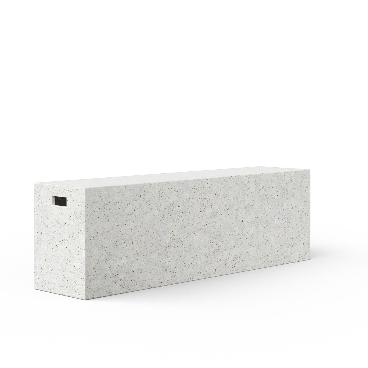 Mixx - Una Bench - 59.75" - Ivory Terrazzo