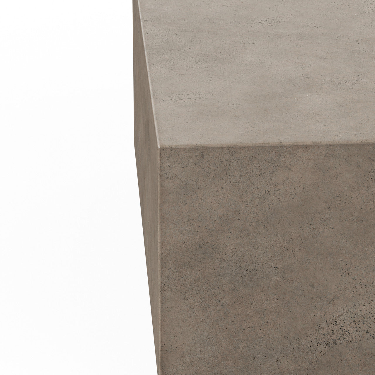 Mixx - Bloc Square Coffee Table - 39.5" - Dark Grey