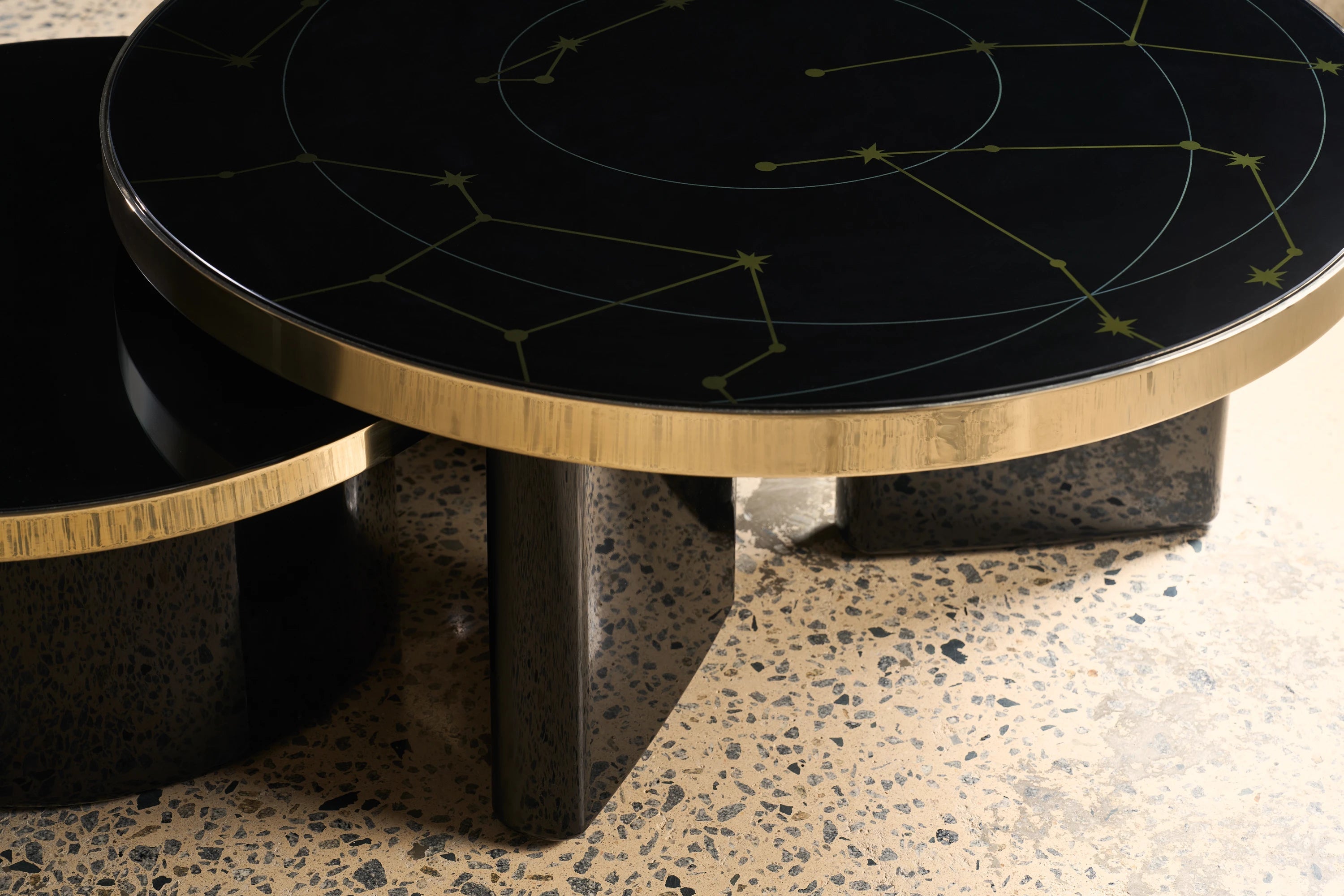 Umbra Small Cocktail Table Periphery/Radius 30" by Caracole - view 3