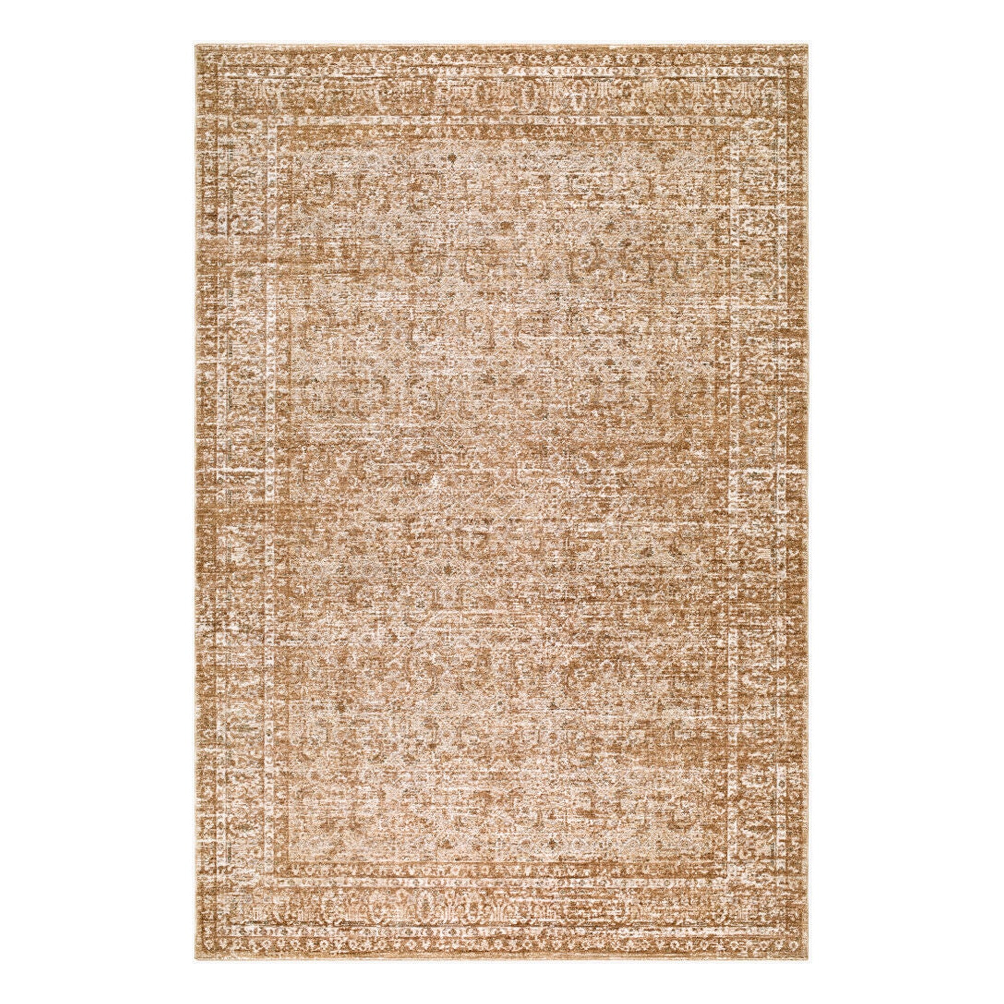 The Vintage Edit II Beige/Olive Machine Woven Rug RZDT-2304 - 2'7" x 7'3"