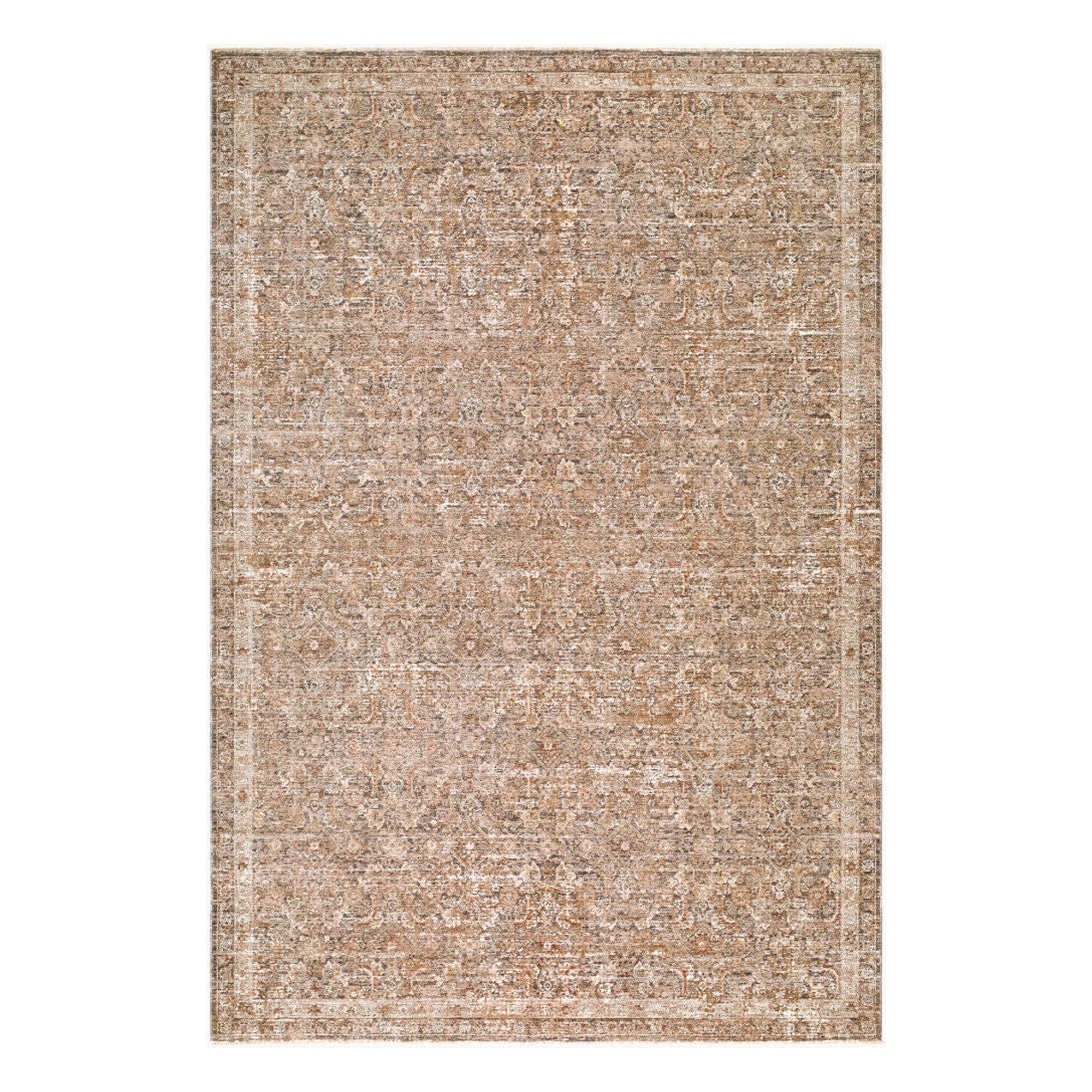 The Vintage Edit II Beige/Olive Machine Woven Rug RZDT-2305 - 2'7" x 7'3"