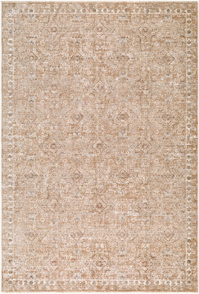 The Vintage Edit II Beige/Olive Machine Woven Rug RZDT-2306 - 2'7" x 7'3"