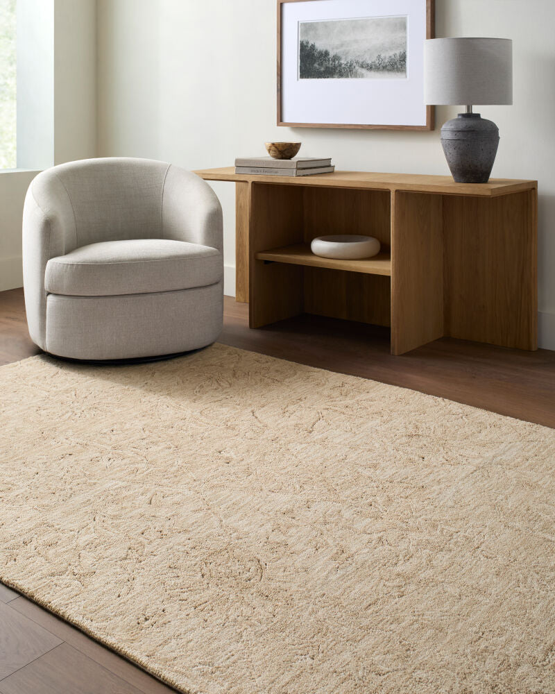 The Neutral Edit Handmade Rug RZNE-2301 - roomscene