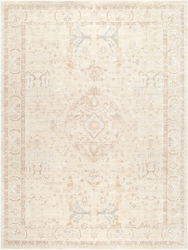 The Vintage Edit Cream/Tan Machine Woven Rug RZVE-2300 - 2'7" x 10'