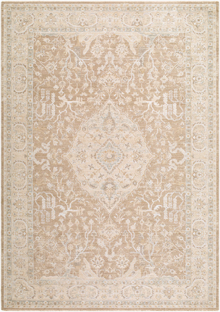 The Vintage Edit Cream/Tan Machine Woven Rug RZVE-2301 - 2'7" x 10'