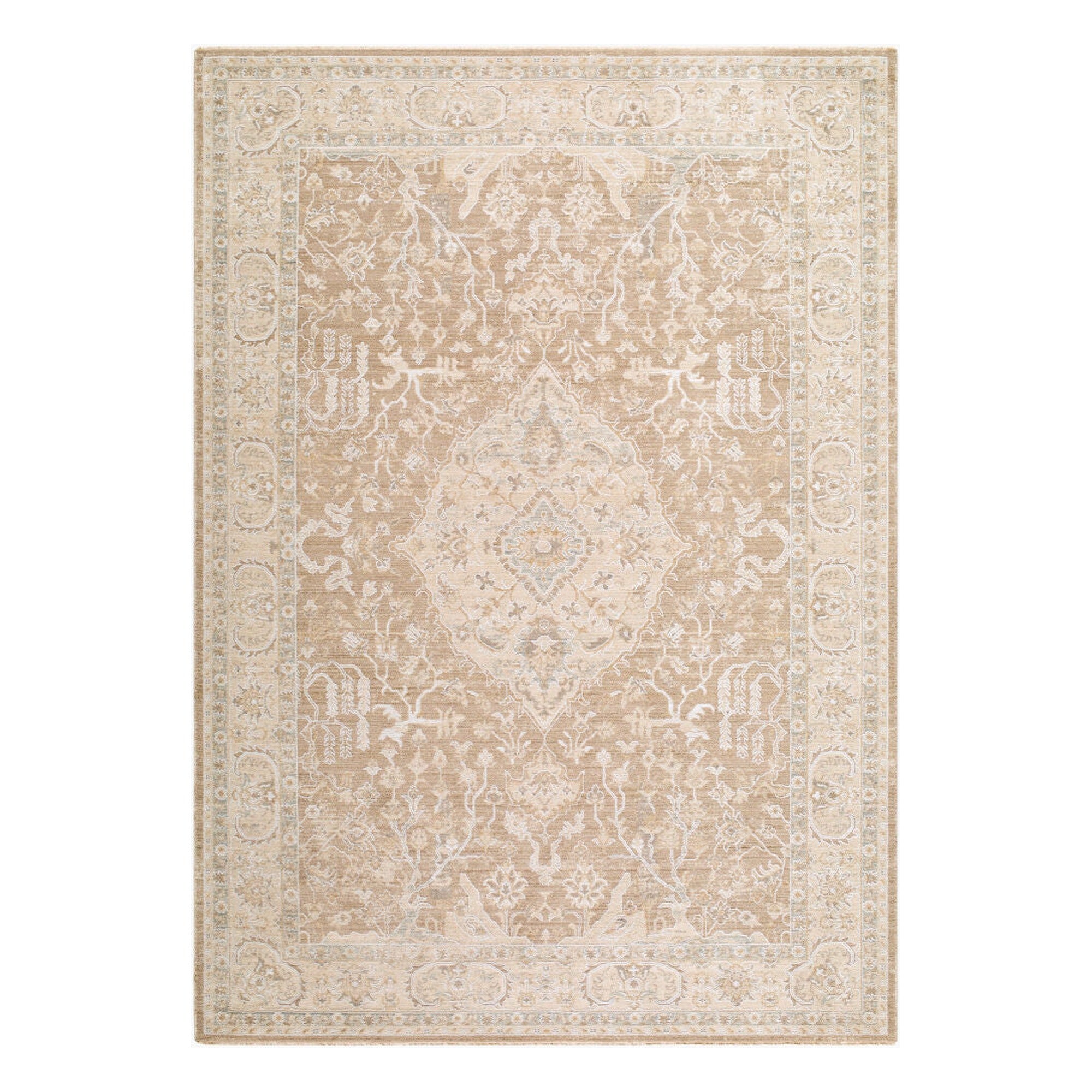 The Vintage Edit Cream/Tan Machine Woven Rug RZVE-2301 - 2'7" x 10'