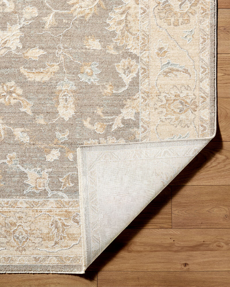 The Vintage Edit Cream/Tan Machine Woven Rug RZVE-2302 - fold