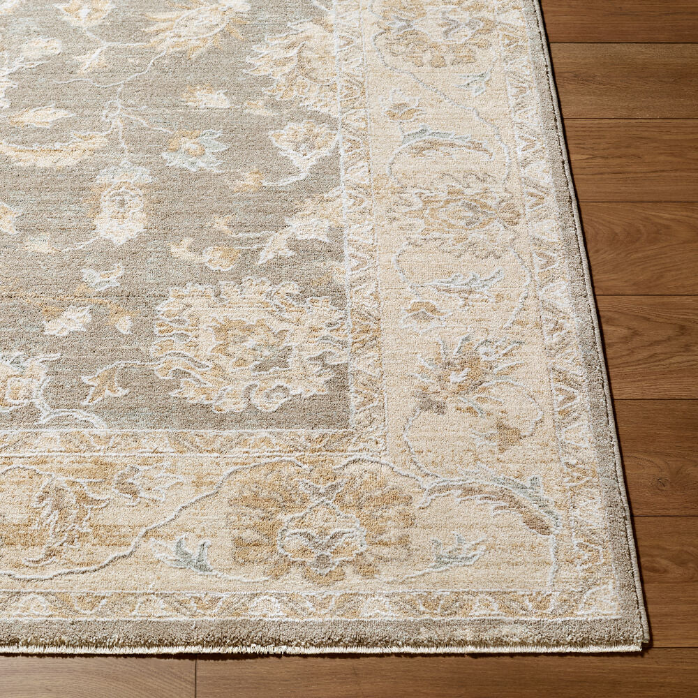The Vintage Edit Cream/Tan Machine Woven Rug RZVE-2302 - front