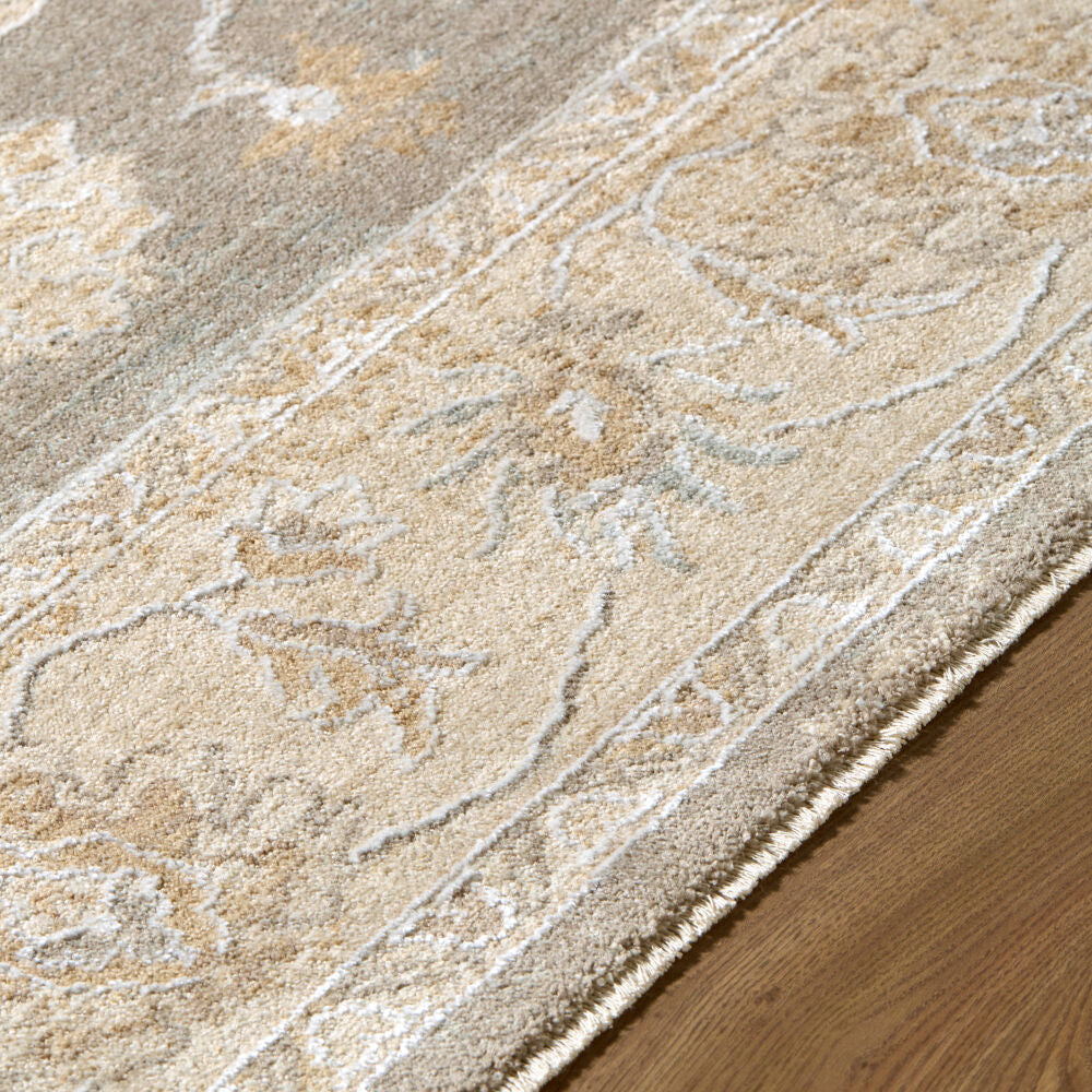 The Vintage Edit Cream/Tan Machine Woven Rug RZVE-2302 - texture