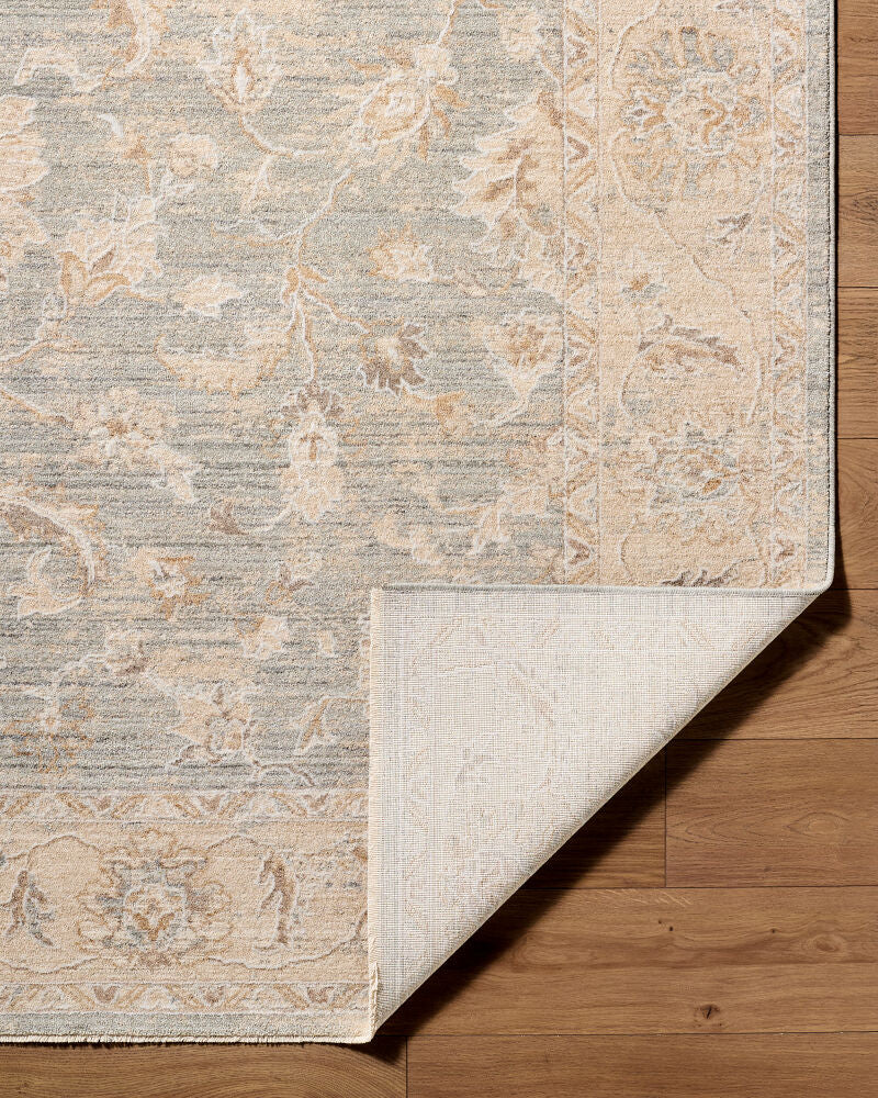 The Vintage Edit Cream/Tan Machine Woven Rug RZVE-2303 - fold