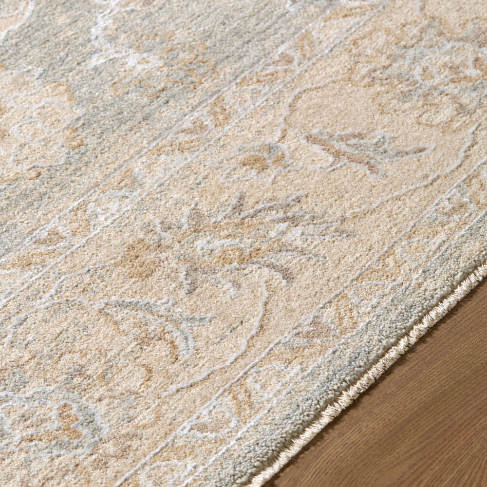 The Vintage Edit Cream/Tan Machine Woven Rug RZVE-2303 - texture