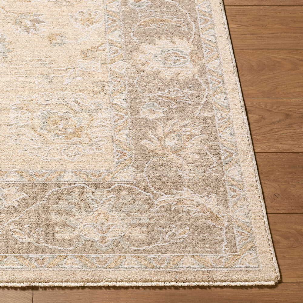 The Vintage Edit Cream/Tan Machine Woven Rug RZVE-2304 - front