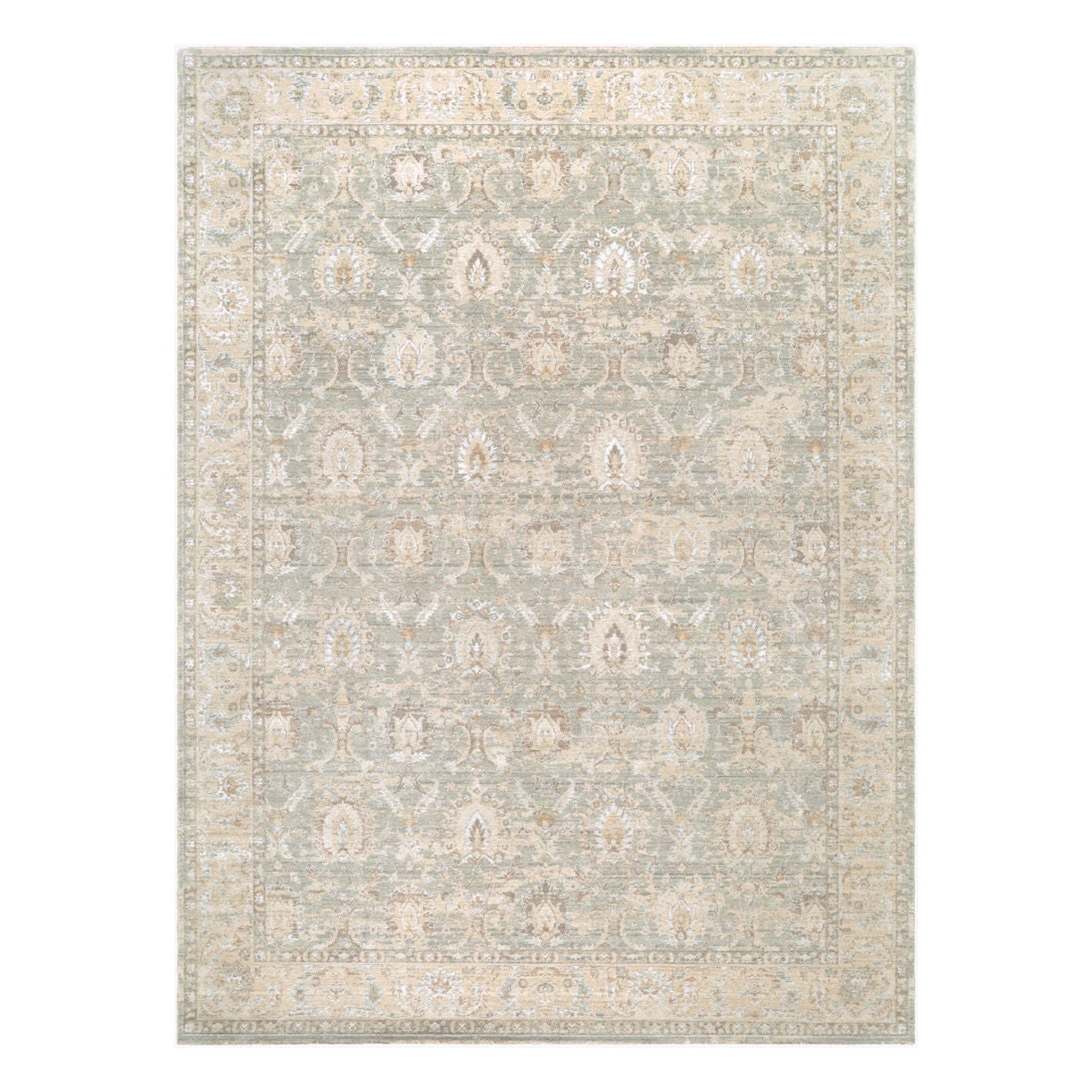 The Vintage Edit Cream/Tan Machine Woven Rug RZVE-2305 - 2'7" x 10'