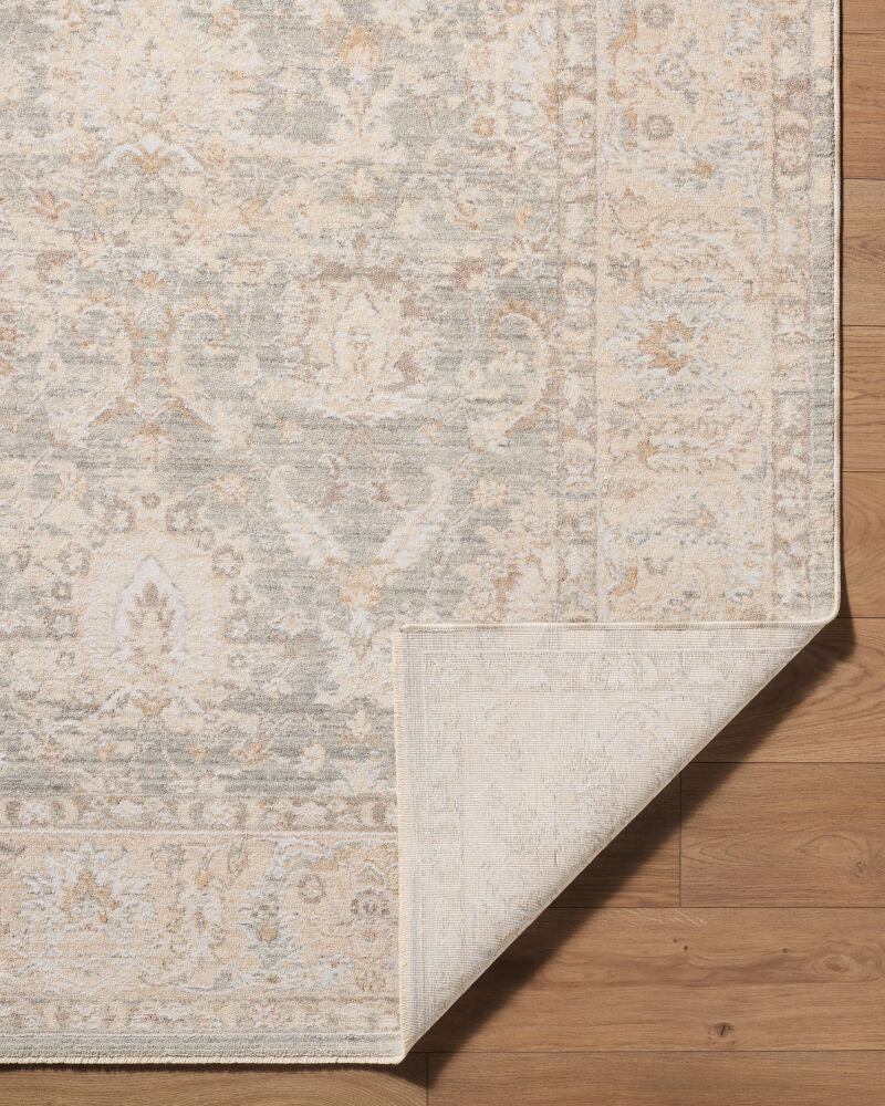 The Vintage Edit Cream/Tan Machine Woven Rug RZVE-2305 - fold