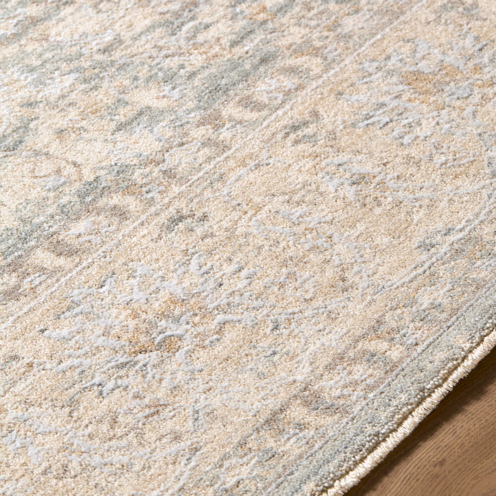 The Vintage Edit Cream/Tan Machine Woven Rug RZVE-2305 - texture