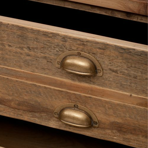 Salvaged 12 Drawer Sideboard
